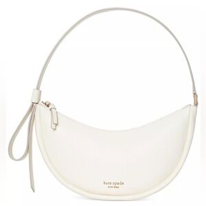 Kate spade smile bag in ivory pebbled leather like new